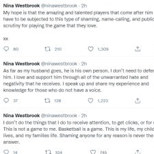 Westbrook gezielt für Fan-Kritik
